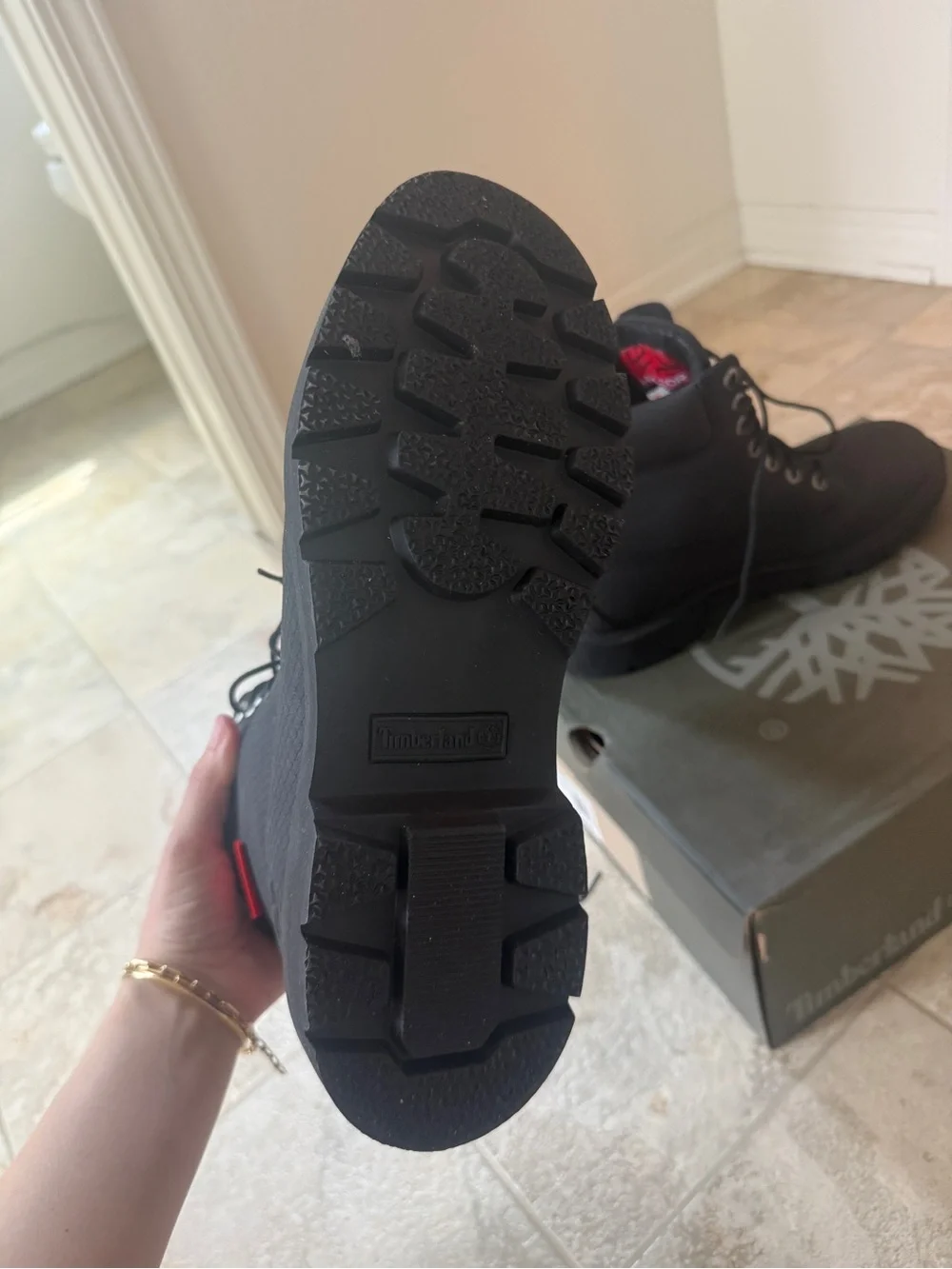 Timberland 6 in boot in black, men